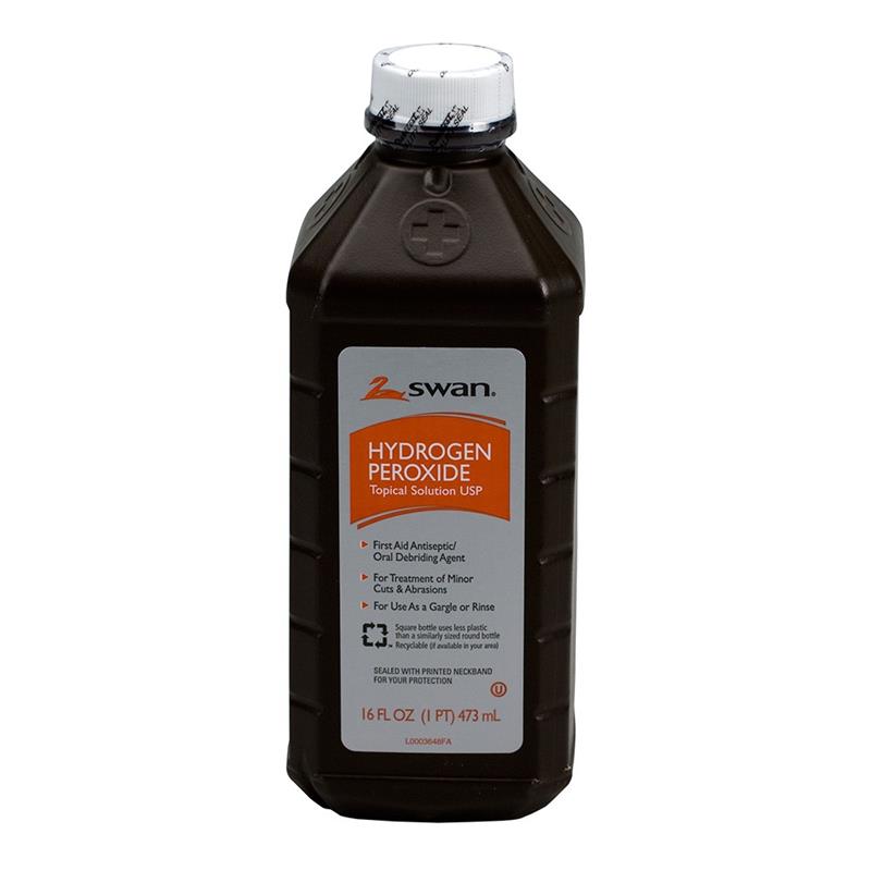 HYDROGEN PEROXIDE 16 OZ BOTTLE - Ointments and Antiseptics